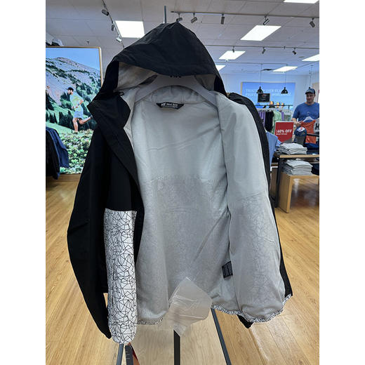 HE**Y H**SEN/海*汉*森 Belfast 男士拼色拉链连帽可收纳防水夹克 商品图2