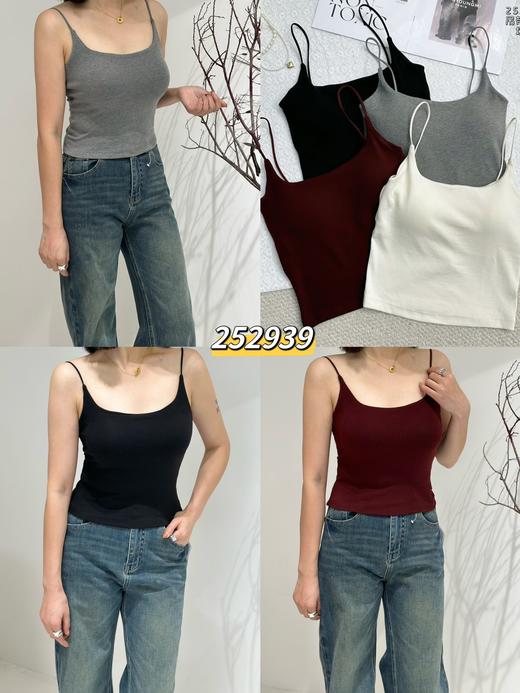 34BAR252939-1细纹吊带背心 商品图0