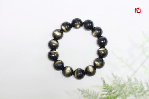 【财源广进】金曜石猫眼手串 商品图5
