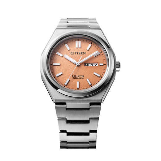 西铁城/CITIZEN光动能舒博™钛复古简约时尚男表AW0130-85Z 商品图3