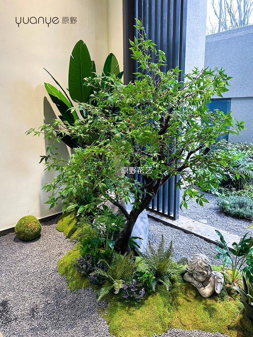高仿真植物造景定制设计/商场家居多场景生态景观搭建+一站式安装（具体价格可咨询商家） 商品图0
