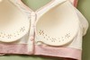 LS竹纤维女士大版透气固定杯前开扣文胸22302 商品缩略图3