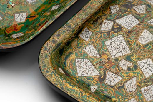 三希堂  流霞系列  海中地大漆果盘 商品图14