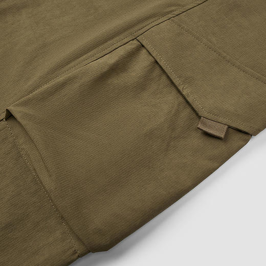 森马休闲裤男户外风宽松直筒工装裤夏季长裤线格肌理感裤子纯色潮 商品图2