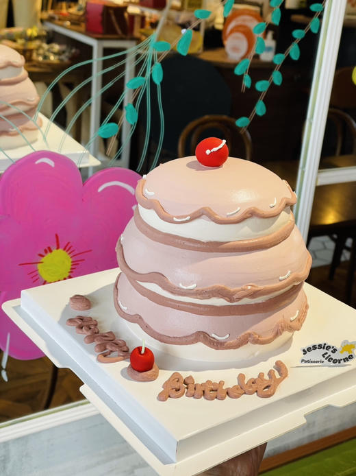 粉嫩少女心米妮的蛋糕 商品图0