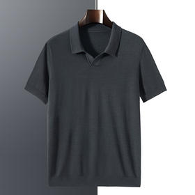 红览 可机洗120支精纺羊毛衫男士针织衫RT2424