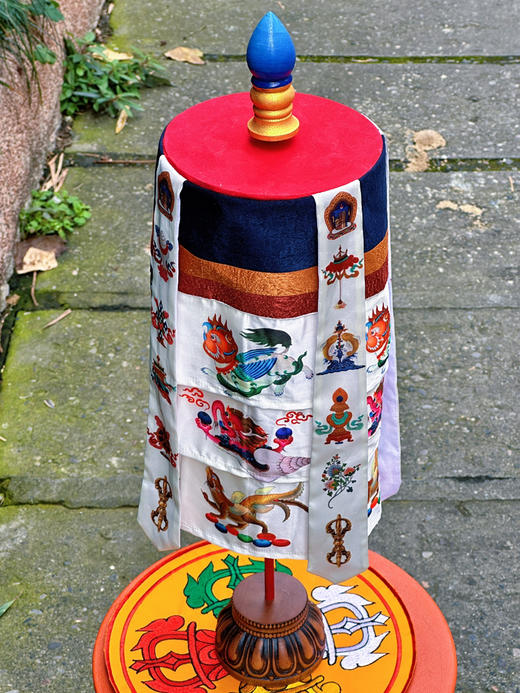 寺庙殊胜制作佛堂装饰胜利宝幢吉祥胜利幢高53cm,宽度15cm 商品图4