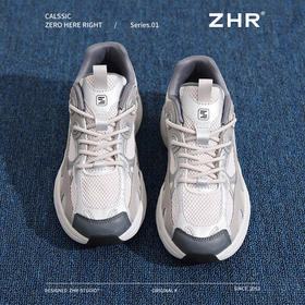 ZHR则则厚底增高5CM老爹鞋女新款透气网面运动鞋女ins百搭显腿长