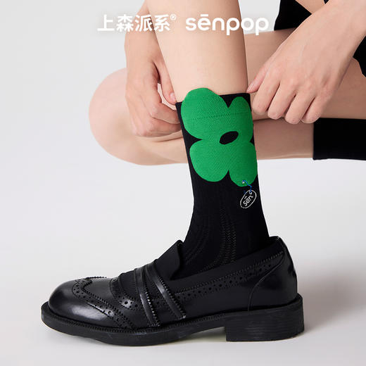 【代发】上森派系 成人女士花朵凸凸袜（下单后不接受退款，请谨慎下单！） 商品图6