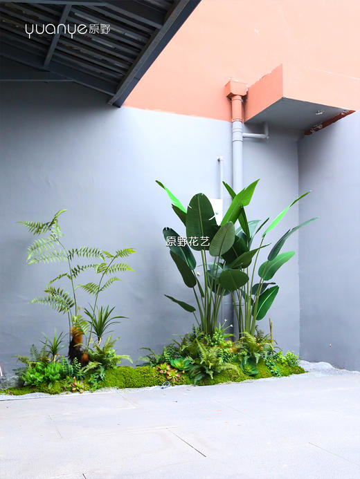 绿植造景/花园施工/酒店仿真植物装饰/仿真绿化/户外活动布置设计（具体价格可咨询商家） 商品图1