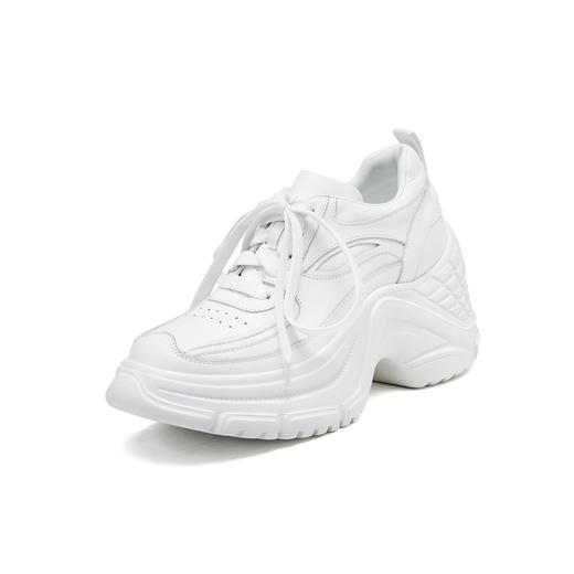 Westory2025年春季厚底增高运动鞋阔腿裤伴侣深口鞋W25AM59151 商品图1