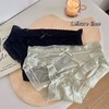 【3条装❗超薄奶油色系内裤】裸感轻盈自在呼吸，裆部采用100%的纯棉面料裤，夏季无痕女生中腰薄款蕾丝边三角裤QQ 商品缩略图2