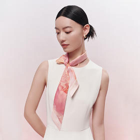 万事利“春醒”斜巾