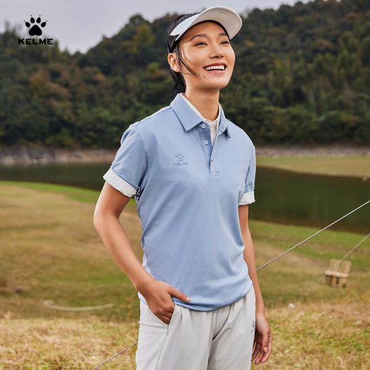 卡尔美2025新款城郊露营男女同款男式POLO衫 商品图6
