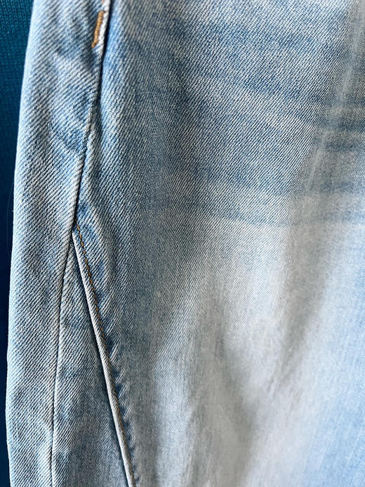 【可以跑步的牛仔裤】噢蜜ooomeooo一条搭所有猫须牛仔裤 商品图11