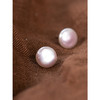 牧衣游 925银淡水珍珠耳环简约小众百搭 执榅【不支持会员折】 商品缩略图1