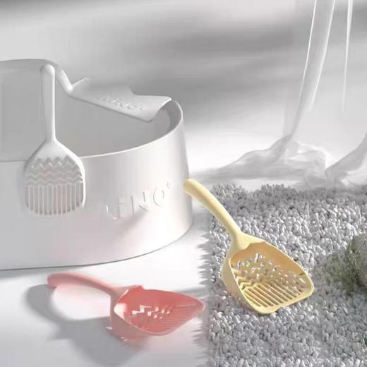 4楼Eubelle欧蓓 爱萌仕草莓小掘仕猫砂铲 超大 可悬挂 快速漏砂 活动价：29.5元 商品图0