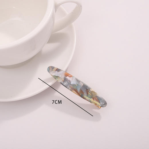 【39.9抢8件❗复古简约发夹】yojane法式小号碎发夹子，简约有型白看不腻，韩国优雅边夹一字夹鸭嘴夹刘海夹QQ 商品图8