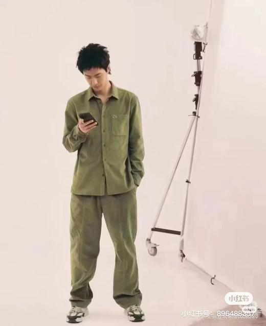 鱼仔 王一博同款 纯棉灯芯绒绒衬衫 Z-15107 商品图8