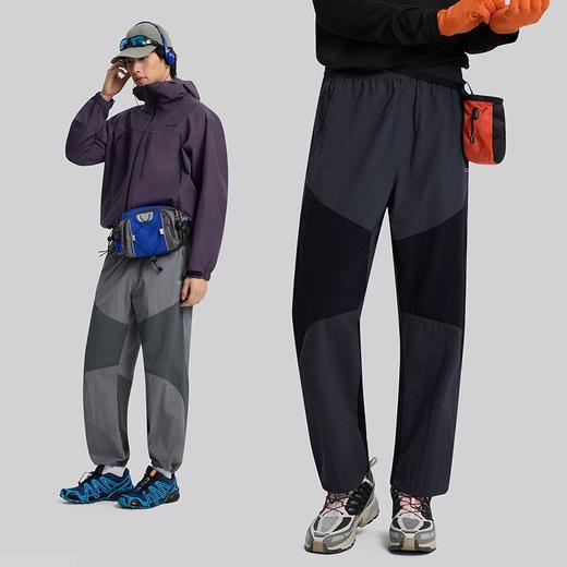 探拓专注山系休闲裤拼色男夏季透气户外登山徒步运动直筒快干长裤 商品图4