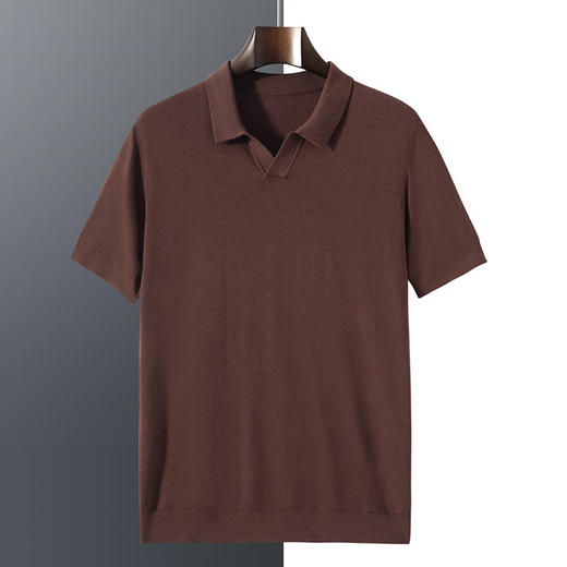 红览 可机洗120支精纺羊毛衫男士针织衫RT2424 商品图1