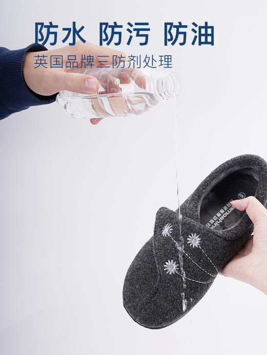 巴玛适春秋季中老年妈妈鞋春款透气加肥宽松老人休闲鞋脚宽脚肿易穿脱女鞋B16 商品图9