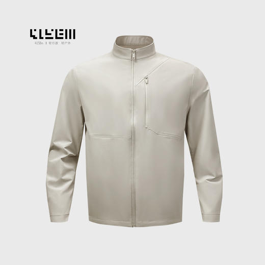 4158m轻户外轻行政 玄锦肌理回弹立领夹克 商品图0