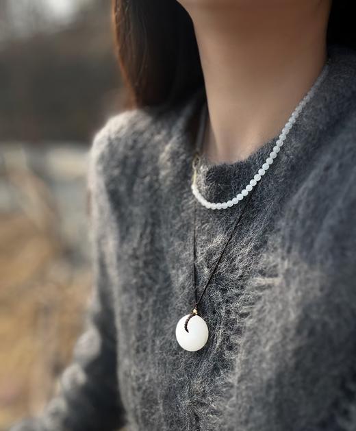 天山翠天然玉石平安扣 商品图8