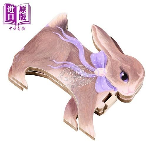 【中商原版】异形书 一只小灰兔 One Busy Bunny 英文原版 异形纸板书 儿童绘本 图画故事书 亲子读物 进口低幼童书 1-4岁 商品图1