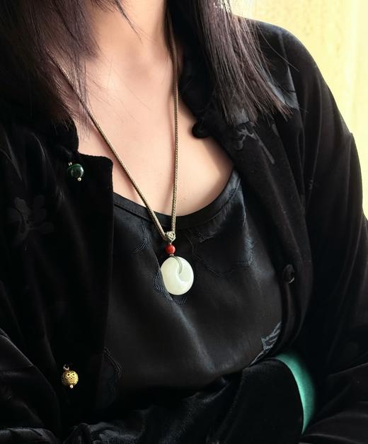 天山翠天然玉石平安扣 商品图12