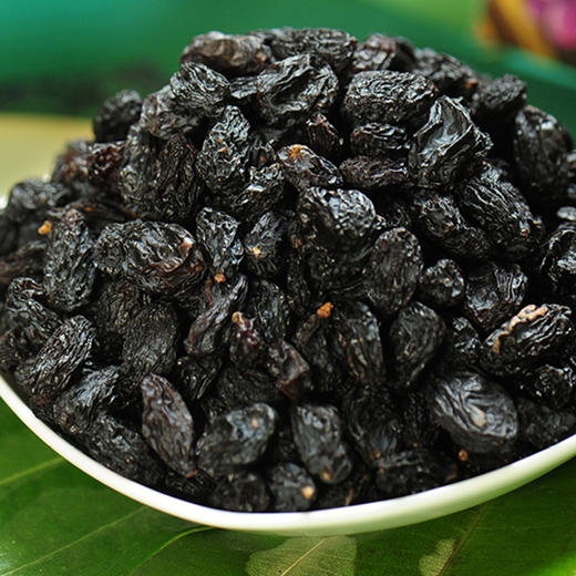 老果林·新疆喀什黑葡萄干 280g*2  颗颗圆润、饱满如黑色的珍珠 商品图1