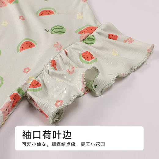 都市丽人超值精选童装特价棉质裙装薄针织人棉短袖类JHH6A2 商品图5