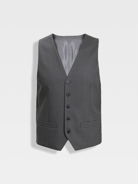 callisto山影灰绵羊毛马甲