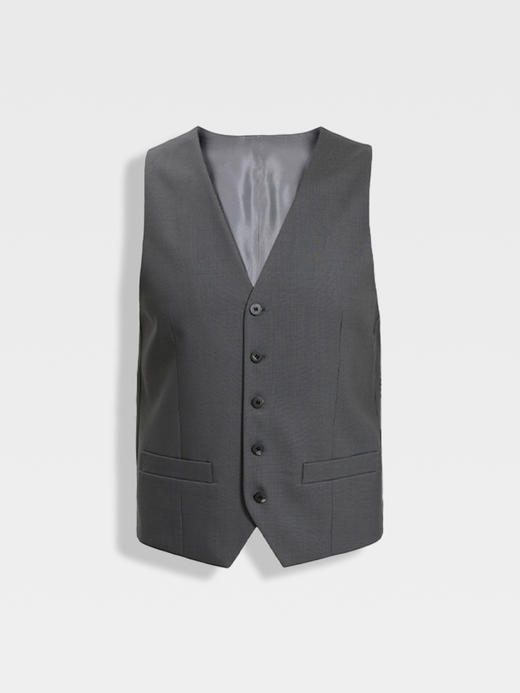 callisto山影灰绵羊毛马甲 商品图0