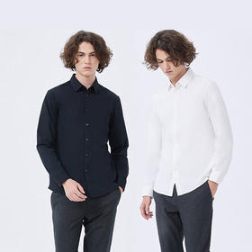 【精选】岸纾 专业吸湿速干5A抗菌运动长袖POLO衫（5色可选）  经典百搭衬衫黑科技面料吸湿速干 抗菌凉感P1025