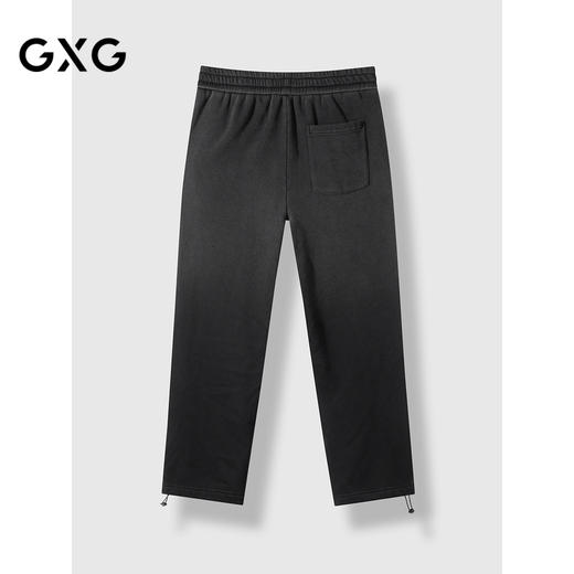 GXG男装 2024年秋季热卖GXG加绒男士宽松阔腿卫裤长裤休闲裤男爆款休闲裤 商品图1
