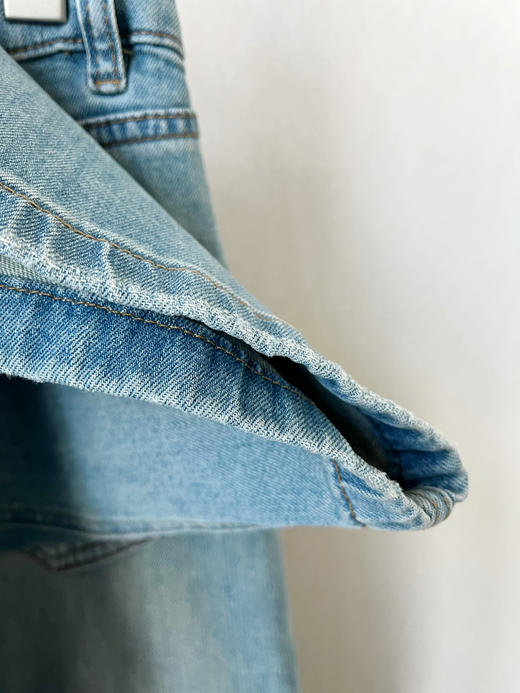 【可以跑步的牛仔裤】噢蜜ooomeooo一条搭所有猫须牛仔裤 商品图7