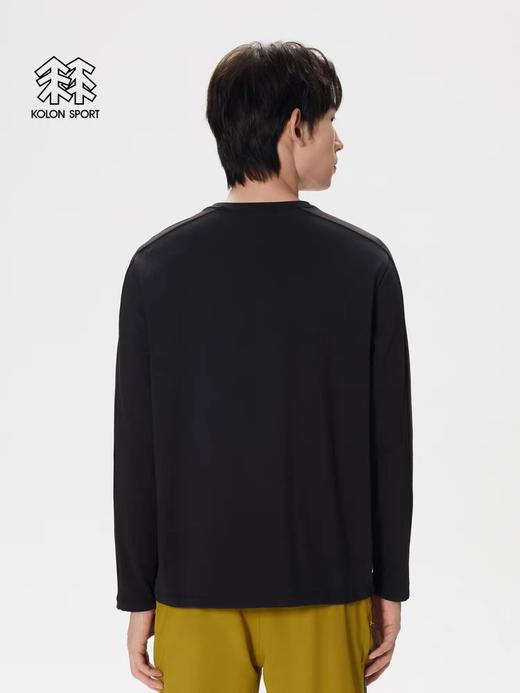 K隆 户外休闲男士速干运动微拉绒圆领长袖T恤 Z-150105 商品图1