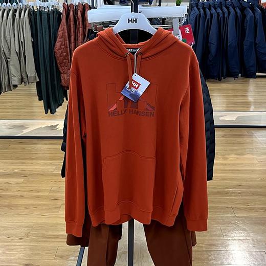 HE**Y HANSEN/海*汉*森 Nord Graphic 男加绒袋鼠兜连帽套头卫衣 商品图2