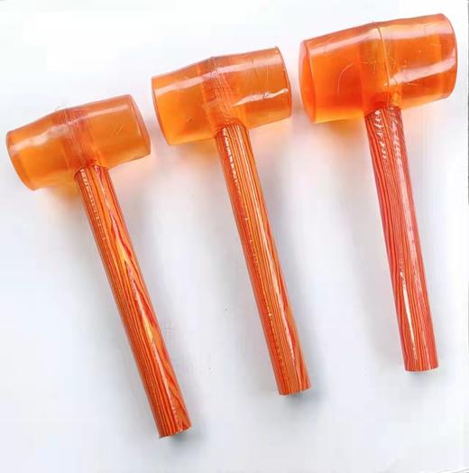 黄色透明橡胶锤 商品图0