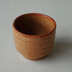 日本志野烧茶杯