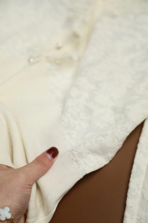 LPIUTY品牌直发！桑蚕丝羊毛蕾丝打底衫 B016839 商品图9