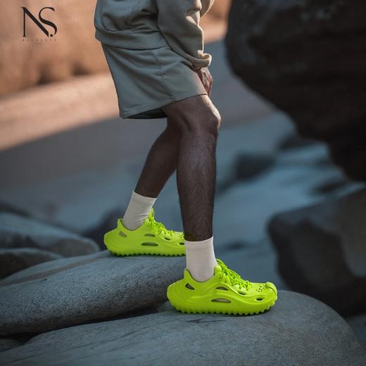 【"水陆两栖" 双密度减震大底 3D棉透气不闷脚】NICESELF 逐风2.0 轮胎洞洞鞋/越野踏溪鞋 商品图6