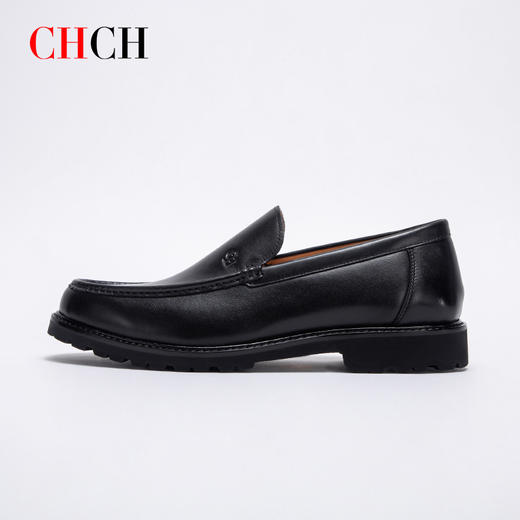 CHCH平衡鞋2025春夏新品Vibram底牛皮一脚蹬商务男鞋CP1A6031 商品图3