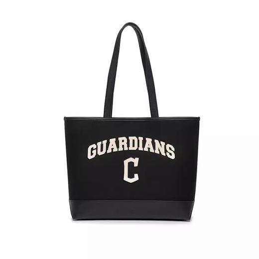 【品牌授权】防伪码 韩国MLB 学院风大容量托特包-藏青色LA 靛蓝色NY 黑色C 女新款老花满印休闲时尚运动背包单肩学生书包 3AORL103N 商品图3