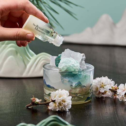 大英博物馆 桃花源记系列 国风无火香氛晶石香薰礼盒桃源秘境 商品图3