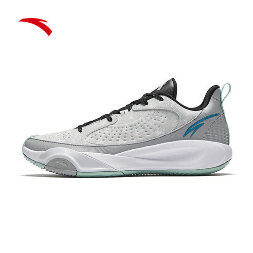 安踏（ANTA）风洞BM丨男子篮球鞋防滑耐磨缓震外场训练运动鞋112511604 芯片灰/浅沐灰-3 商品图6