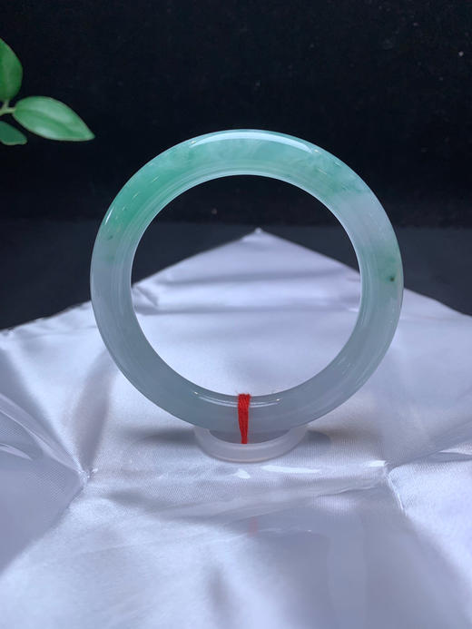 612471，54.8带绿细圆条，一半飘甜绿色，清新有种水 商品图2