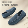 巴玛适春秋中老年爸爸鞋加肥宽松老人鞋休闲鞋脚肿易穿脱一脚蹬男鞋B7 商品缩略图1