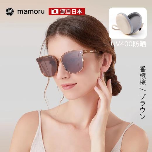 【多样屋专柜】Mamoru小巧便携折叠墨镜超轻防滑太阳镜口袋偏光镜复古个性 商品图5